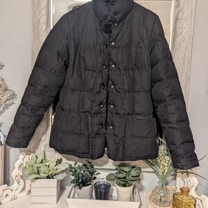 Kenneth Cole Reaction Black Quilted Puffer Jacket